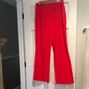 Elegant Red Women's Pants
